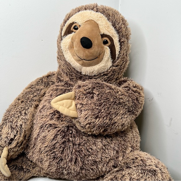 HugFun Large Sloth 36" giant jumbo plush animal - Picture 2 of 10